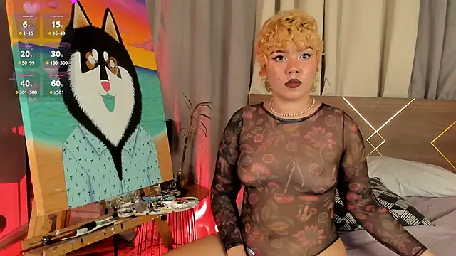 amy_art (G young) - Shaking ass close cam