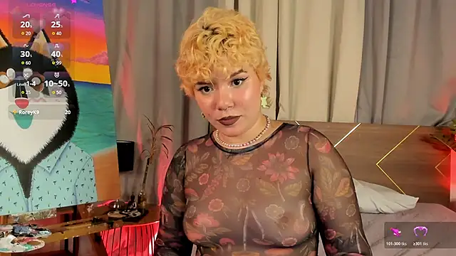 amy_art (F young) - Shaking ass close cam