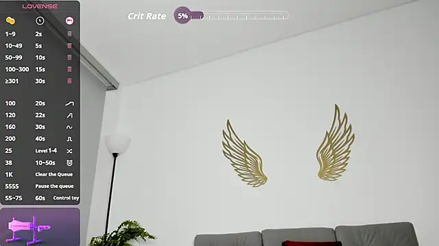 tanishaevans (F young) - get naked+control machine 2 min💧💦🌊