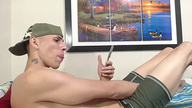 kingfm (M young) - show cum and masturbation