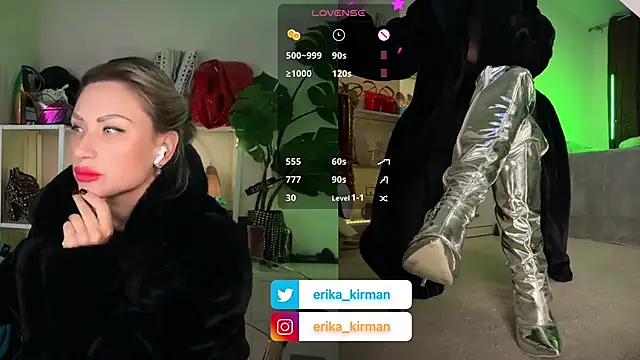 Erika_Kirman live cam screenshot female on Tip.show – Interactive Live Cam Shows