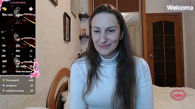 yevgeshka-milashka (F milf) - turn on lovens  включи ловенс