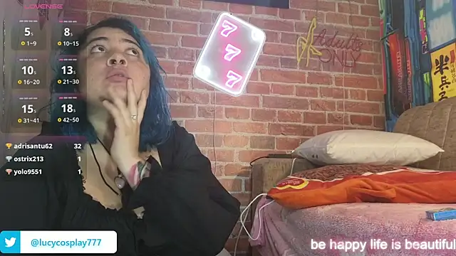 Lucycosplay777 webcam