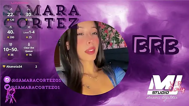 SamaraCortez webcam