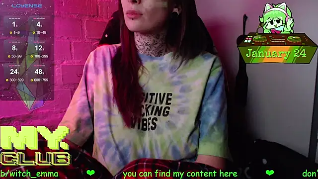 witch_emma (F young) - LEATHER DRESS💚Fav vibe 33/111