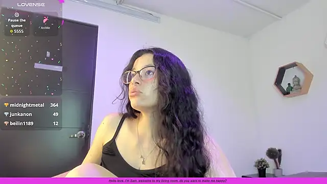 Samantha_blow webcam
