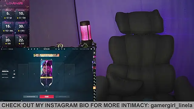 Gamergirl-Linela webcam
