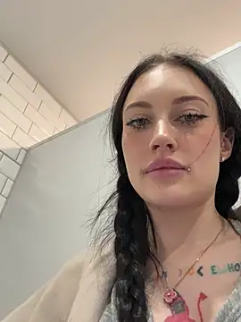 melissa_crazy (F young) - Messy suck over urinal 🚹in Men's