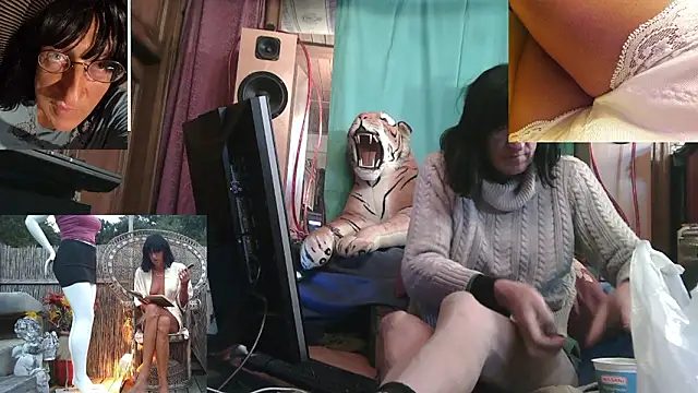 sissidomination (Ask my age) - i show my cute titties