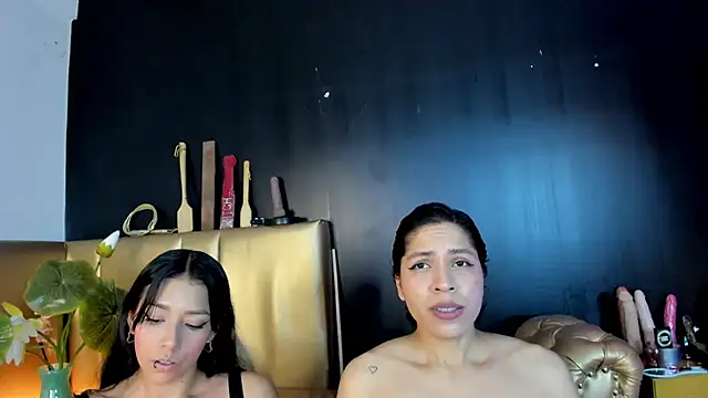 sunny_n_miha (G young) - electro shock in her pussy x 4