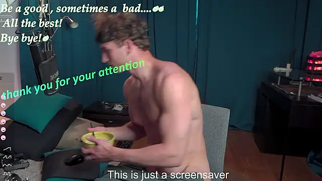 viktorsecret (M young) - naked and flex