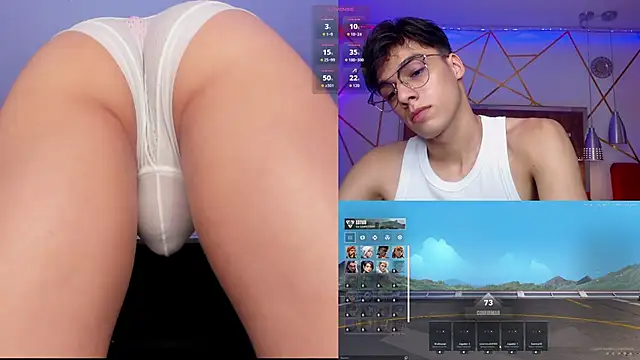 gerony_ (M twink) - MASTURBATION WITH SALIVA + OIL CTL 2 Min