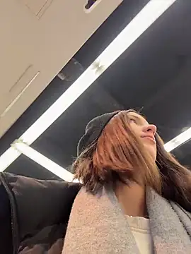 dollytall (F young) - Suck Dildo deep in car parking slot