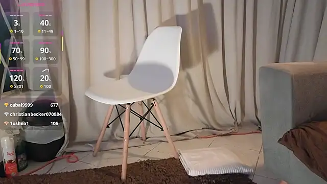 yuliethpetite (F teen) - control lush x 3 minutos and naked