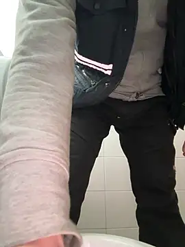 simoninside25 (M young) - Cum in work bathroom