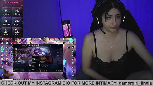 Gamergirl-Linela webcam