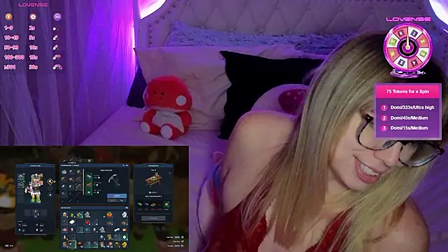 the_blondiee (F young) - ASS CLOSE UP IN CAM 3 MIN TEASE