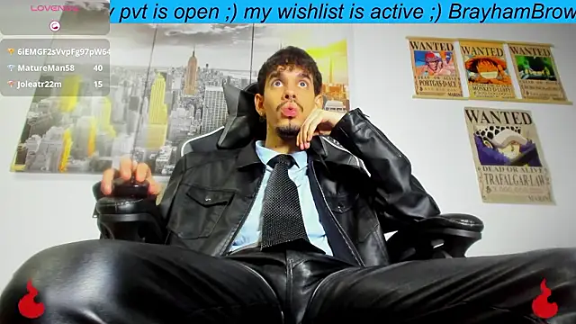 brayhambrown (M young) - Slow penis massage