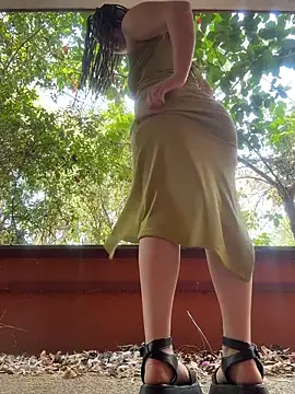 kirasunshine (F young) - take off panties and 30 spanks on the bu