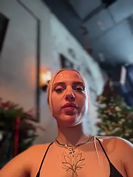 Party and three girls in