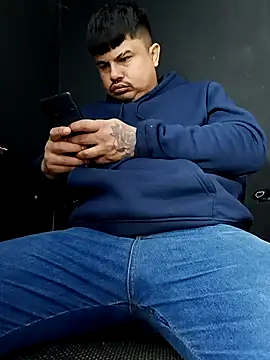 dickmasterfindom (M young) - white lines and clouds on my cock