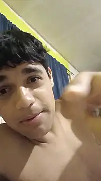 juanfritaa21 (M twink) - Saliva en mi cabezita +juego con mi cum