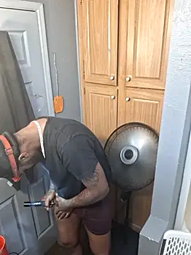 ebonyking69 (M young) - Ass naked cum session