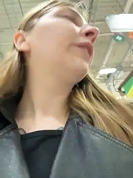 sunny___bunny (F young) - touch my tits under top in BOOKSTORE