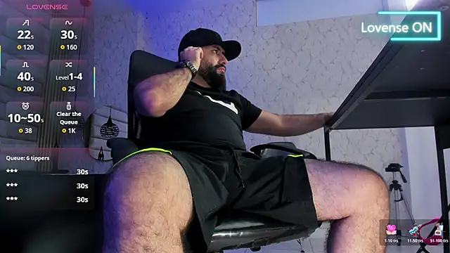 jhon_bear03 (M young) - show  cum