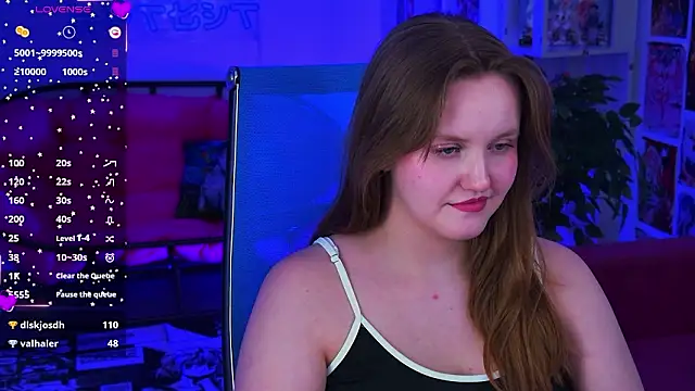 kellypoter (F teen) - Drooling and boobs