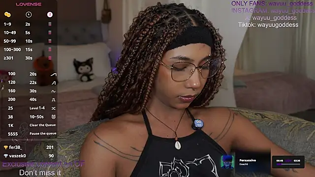 wayuu-goddess webcam