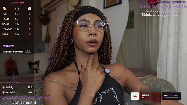 wayuu-goddess webcam