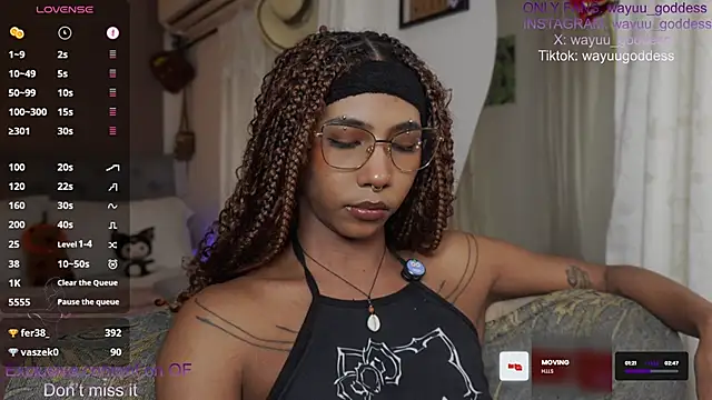 wayuu-goddess webcam