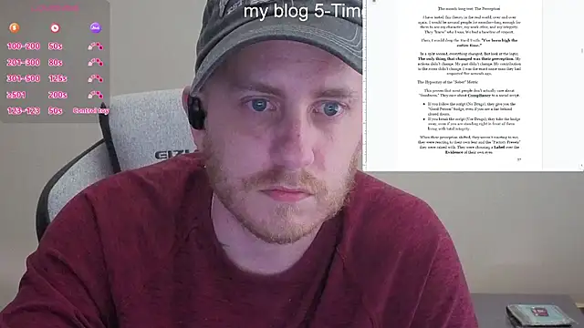 ConversationalistX webcam