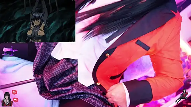 noha-- (F young) - spit+ahegao on  yumeko's tits 😻