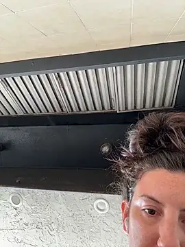 sweetsirenn (F young) - anal plug + lush + rose in sauna