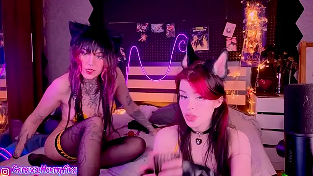 DualHornyFire webcam