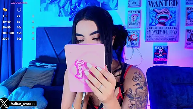 Aliceowenn webcam
