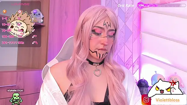 violettbloss - Violettbloss's free webcam - UK Sex Cams