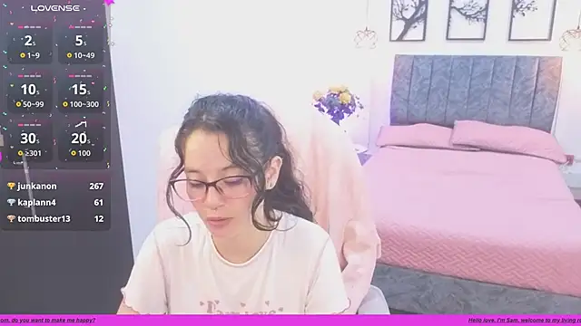 Samantha_blow webcam