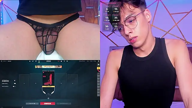 gerony_ (M twink) - MASTURBATION WITH SALIVA + OIL CTL 2 Min