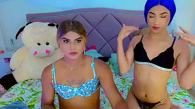 party_duo_trans webcam