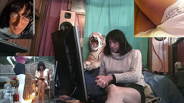 sissidomination (Ask my age) - i will show my cute titties - kiss