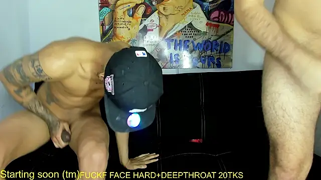 thresomenmercy (Ask my age) - FUCK FACE HARD + DEEPTROATH 1M