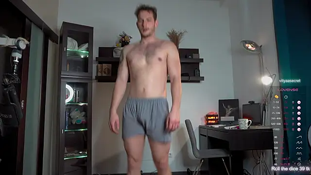 viktorsecret (M young) - naked and flex