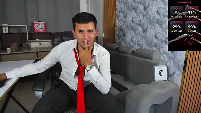 hideintheoffice (M young) - GEMINI TOY ON NIPPLES + 1 MIN CONTROL TO