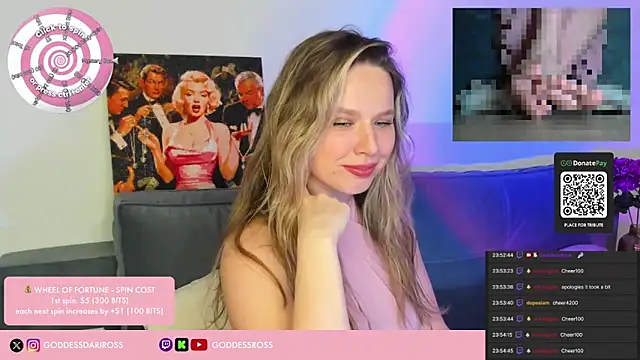 goddessross - GoddessRoss's free webcam