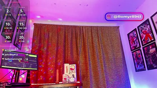 romynahotx - Romynahotx's free webcam - UK Sex Cams