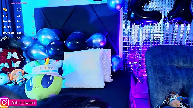 aliceowenn - Aliceowenn's free webcam