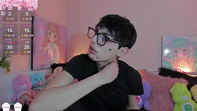 strawberry_kitty_ (M twink) - suck my fingers + ahegao uwu